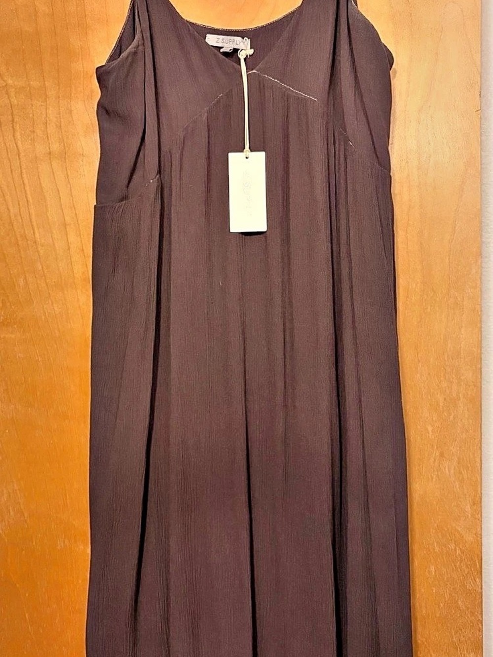 Z Supply Grey Maxi Dress NWT